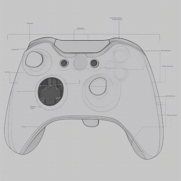 ergonomic design of the xbox 360 wireless controller