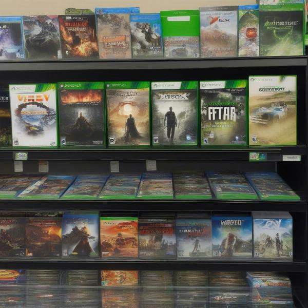selection of backward compatible games on xbox series x