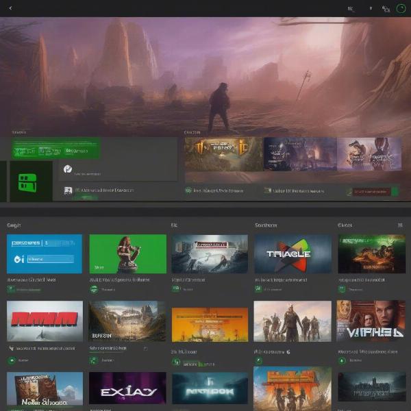 xbox dashboard with exclamation point