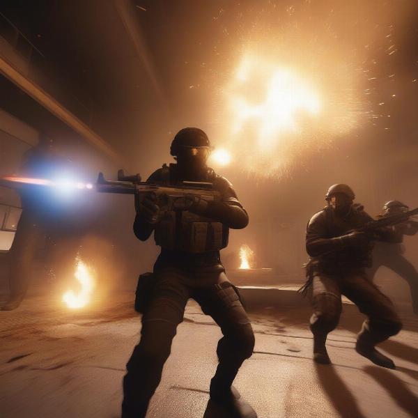 xbox fps gameplay intense combat