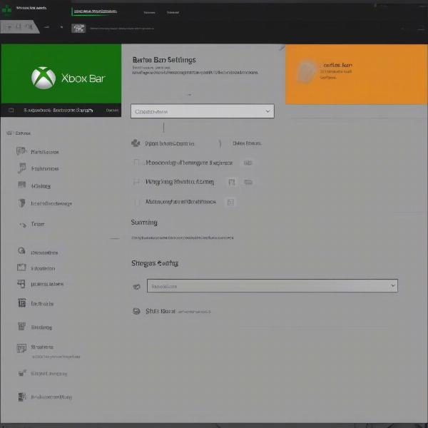 Xbox Game Bar Settings in Windows