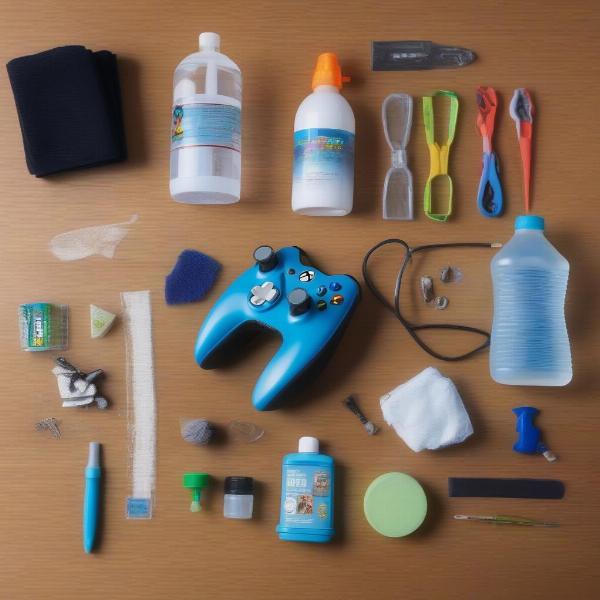 xbox game disc cleaning tools and material