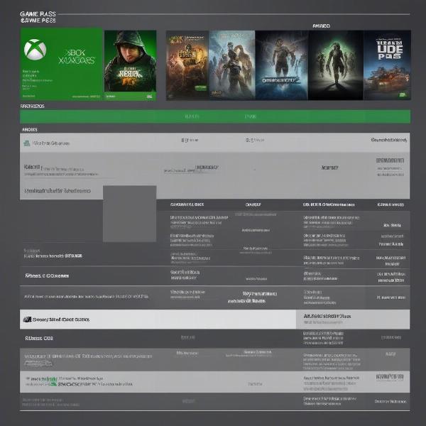 xbox game pass core and ultimate comparison table