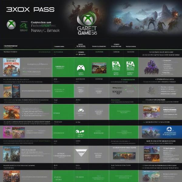 xbox game pass comparison chart