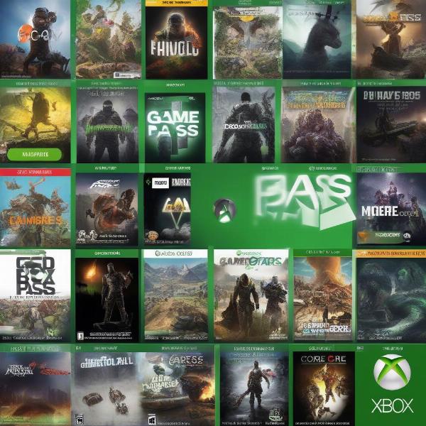 Xbox Game Pass Core Game Library