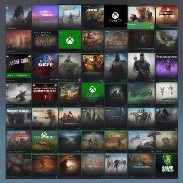 xbox game pass game library view