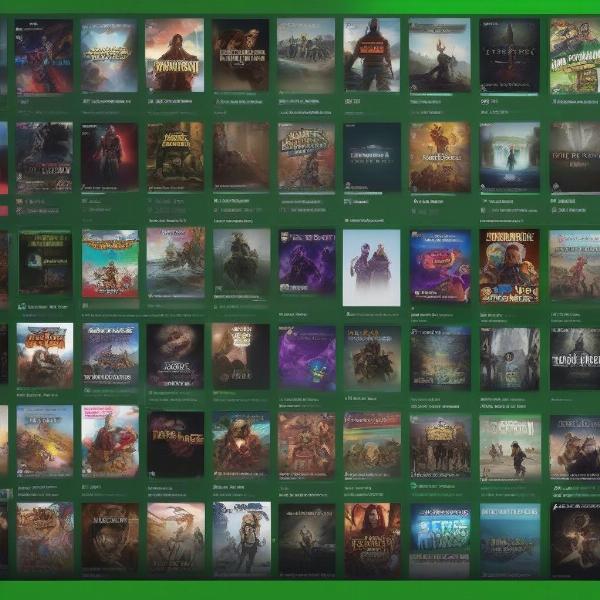 Xbox Game Pass Library Screenshot