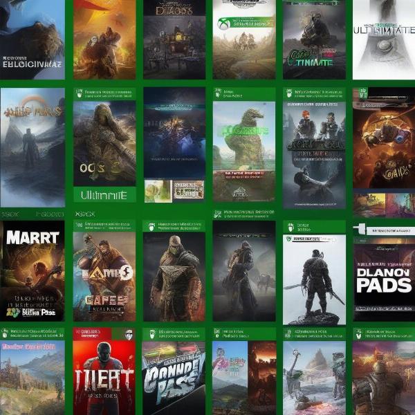 xbox game pass ultimate vast game library