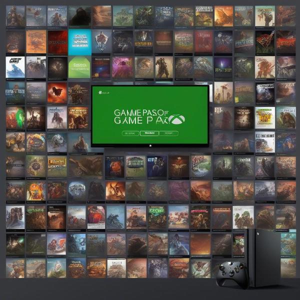 xbox game pass huge library various games genres