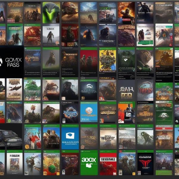 Xbox Game Pass expansive library