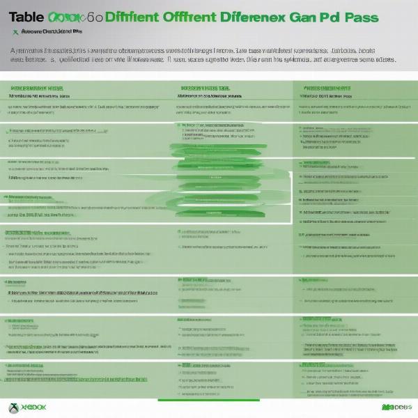 Xbox Game Pass Options Comparison