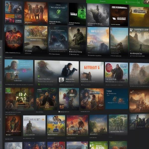 xbox game pass pc library