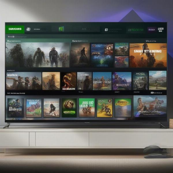 Xbox Game Pass on Samsung TV cloud gaming app