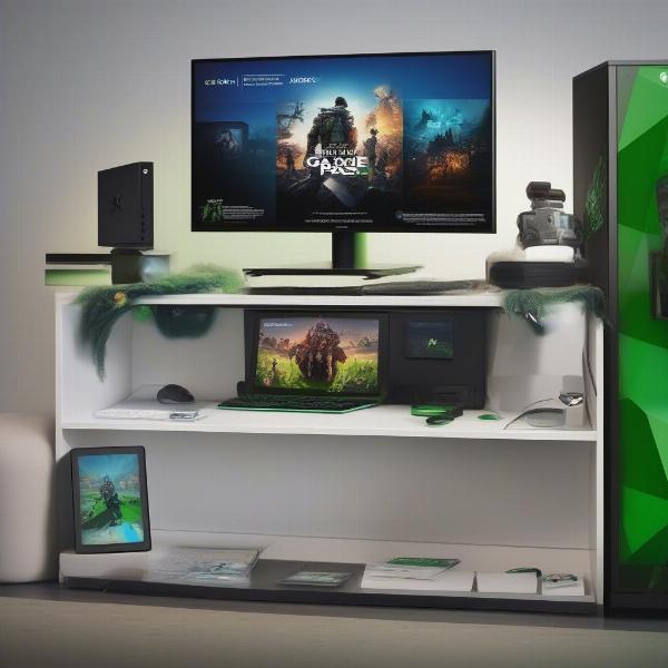 Xbox Game Pass Ultimate gaming setup