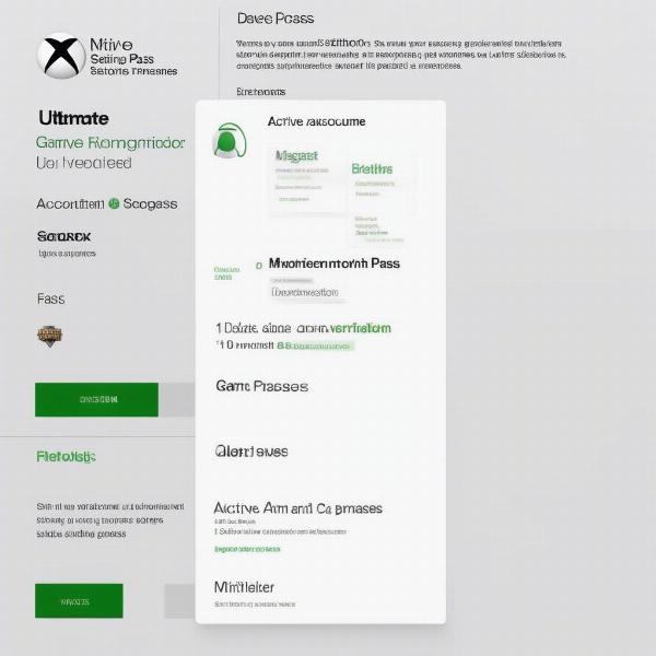 xbox game pass ultimate account settings