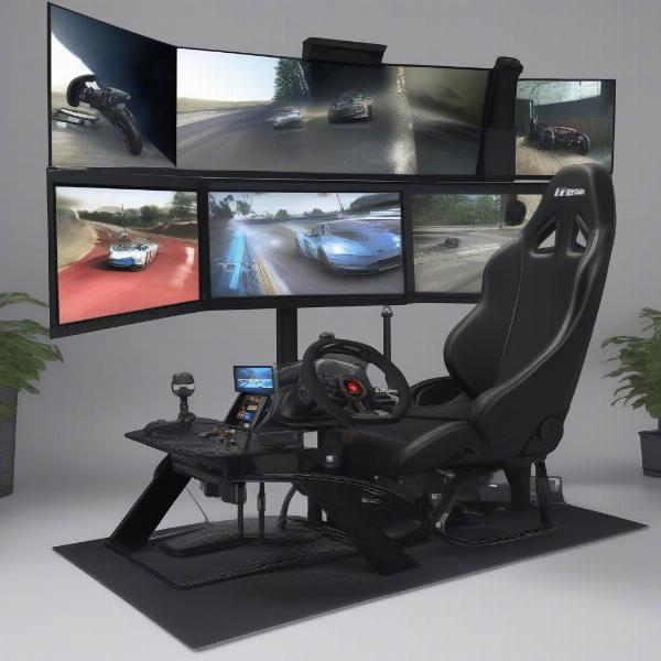 Xbox Game Racing Setup