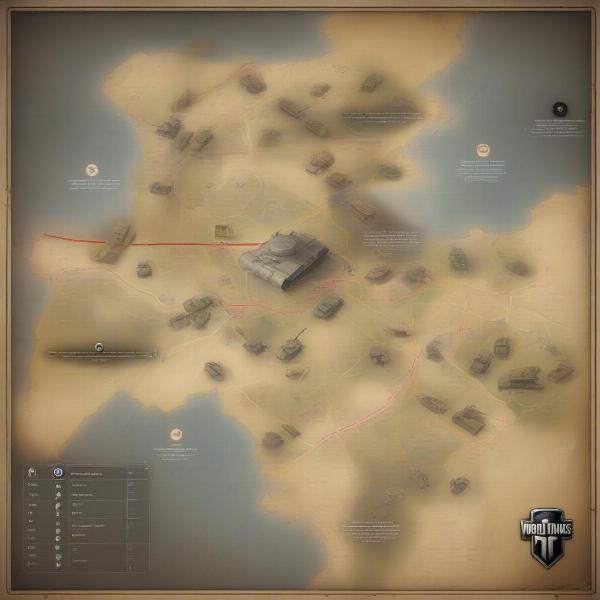 Map strategy in World of Tanks on Xbox One