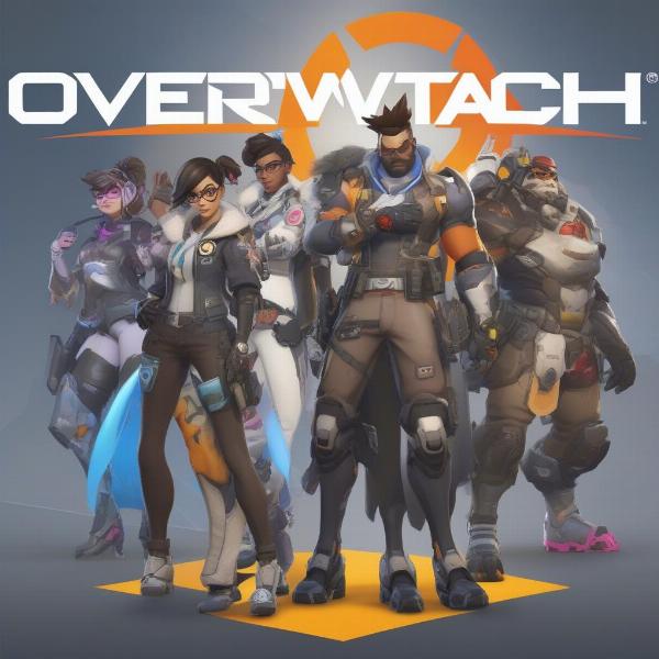 Overwatch Heroes Lineup on Xbox One