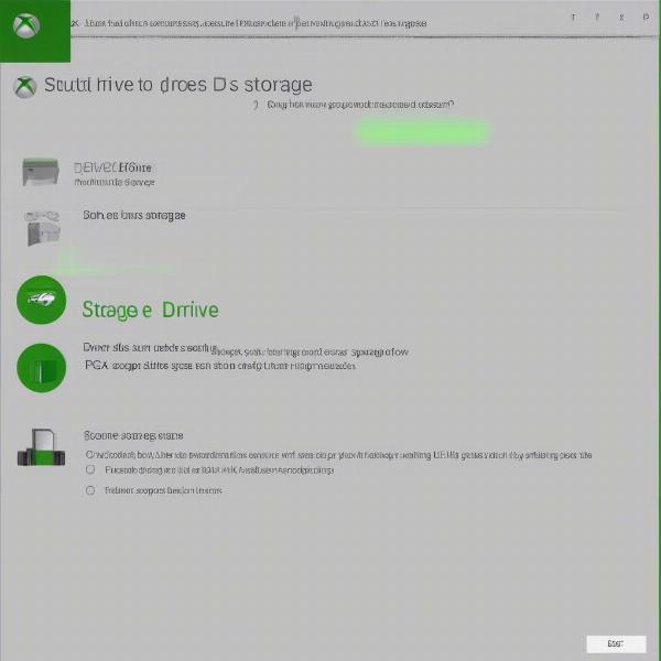 xbox one check storage