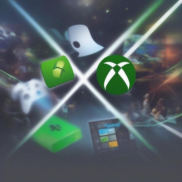 xbox pc crossplay logos