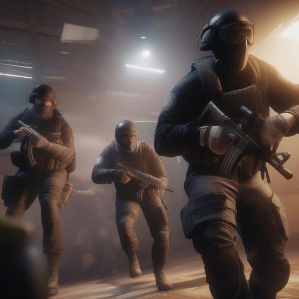 Xbox Rainbow Six Siege intense action gameplay