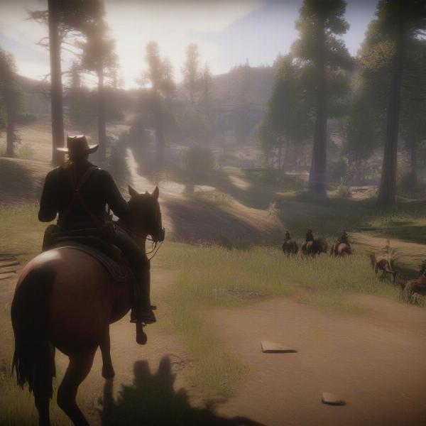 red dead redemption 2 gameplay on xbox