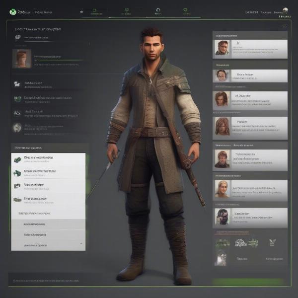 Xbox RPG Character Customization