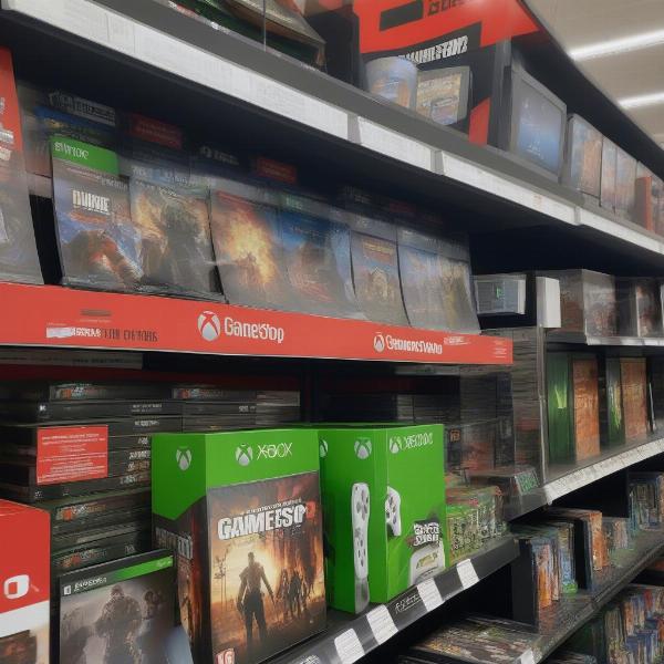 GameStop Pre-owned Xbox Series X Games Section