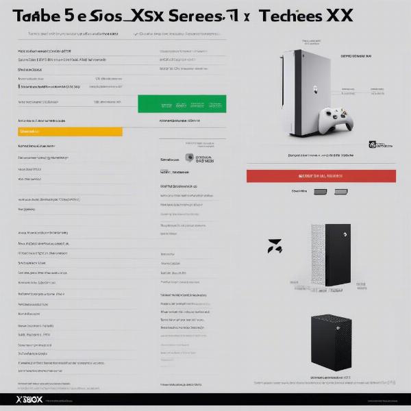 Xbox Series X vs Series S Technical Specifications