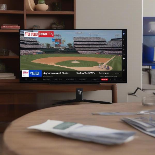youtube tv watching dodgers game