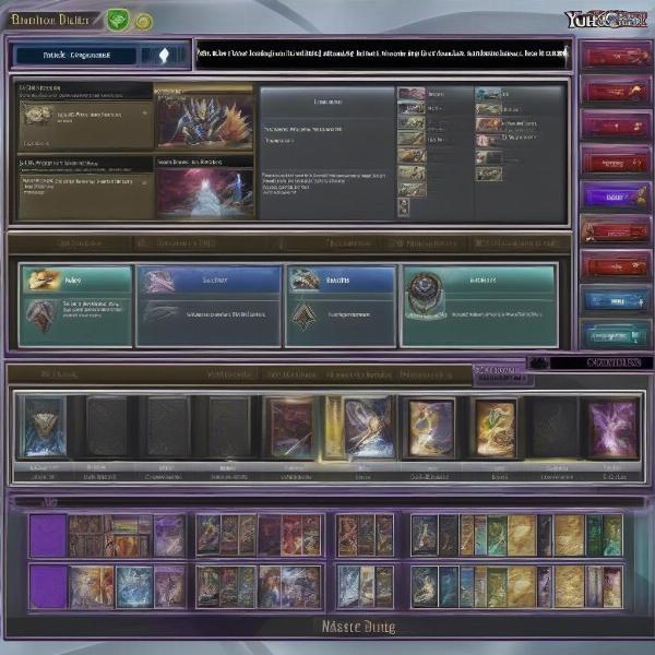 yugioh master duel deck building