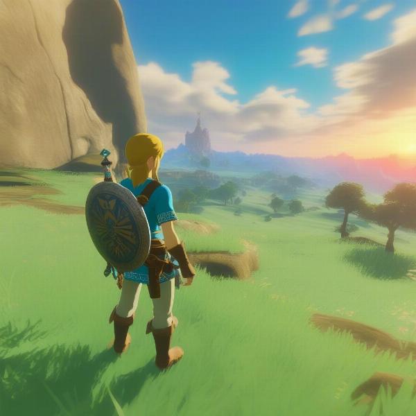 zelda breath of the wild switch gameplay