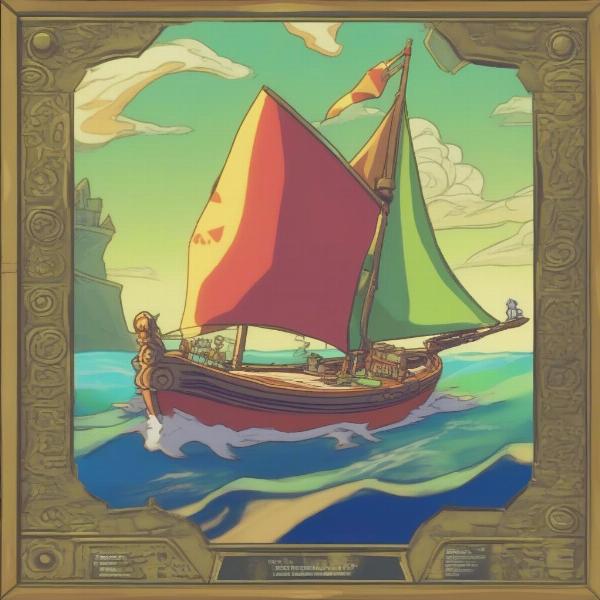 gameplay of the legend of zelda the wind waker on steam deck